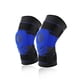 thumbnail image 1 of Silicone Knee Pads Elastic Compression Bandage for Meniscus Ligament Support Joint Pain Relief Sports Safety Warm Anti-collision1 piece blackL He Qiyong unisex, 1 of 1