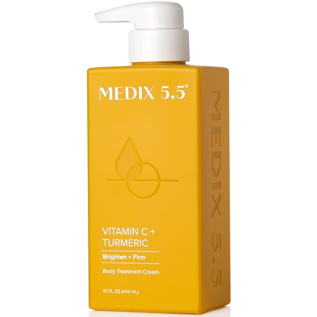 Crema hidratante Medix 5.5 con vitamina C para rostro y cuerpo, 450 ml