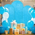 thumbnail image 3 of Tnobhg Sequin Wedding Arch Stand Cover Glitter Arch Backdrop Cover Round Top Party Backdrop Arch Stand with Cover Birthday Decoration, 3 of 7