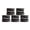 Black, variant on YIFAEUX 5Pcs Badminton Racket Grip Tape Anti-slip Sweat Absorbing Shock-proof Breathable Elastic Fishing Rod Tennis Racquet Paddle Overgrip Wrap