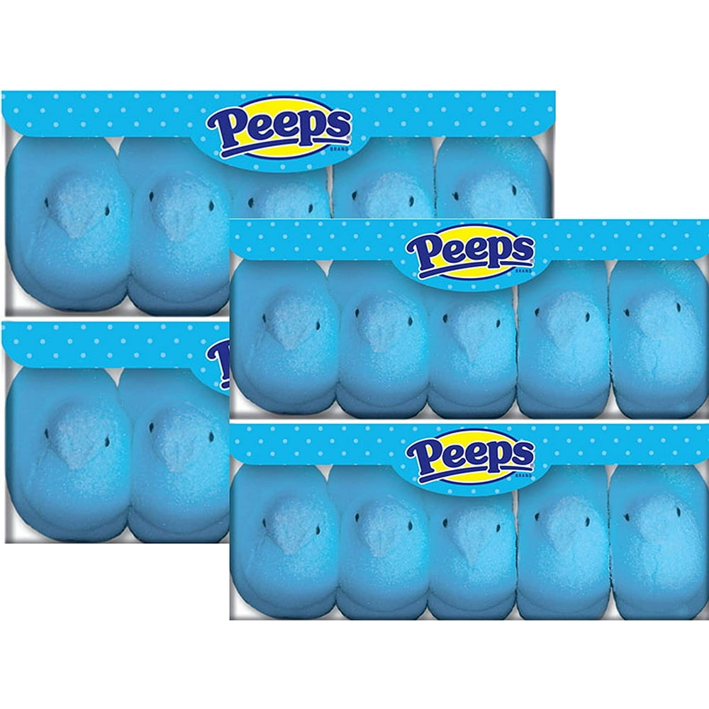 Peeps Blue Chicks/10-Cnt (Pack of 2) - Walmart.com - Walmart.com