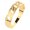 Gold, variant on Trendy Steel Wristband Modern Geometric Bangle With Secure Lock Mechanism Unisex Jewelry Gift