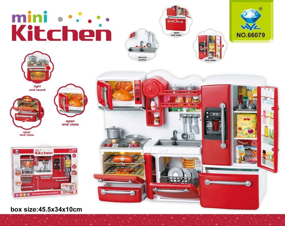 barbie kitchen set toys