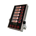 thumbnail image 1 of Temporizador de cocina comercial 6 canales Restaurantimers Recordatorio de cálculo Temporizador de cocina digital con despertador ruidoso Pantalla LED transparente Acero inoxidable, 1 of 5