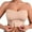Beige, variant on Women's Wrap Front Closure Strapless Bra â Plus Size, Anti-, No- Comfort, Seamless, Khaki L