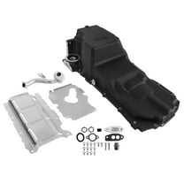 Holley 302-24 Engine Swap Oil Pan - GM® LT - 4WD Truck - Off Road - Black Finish
