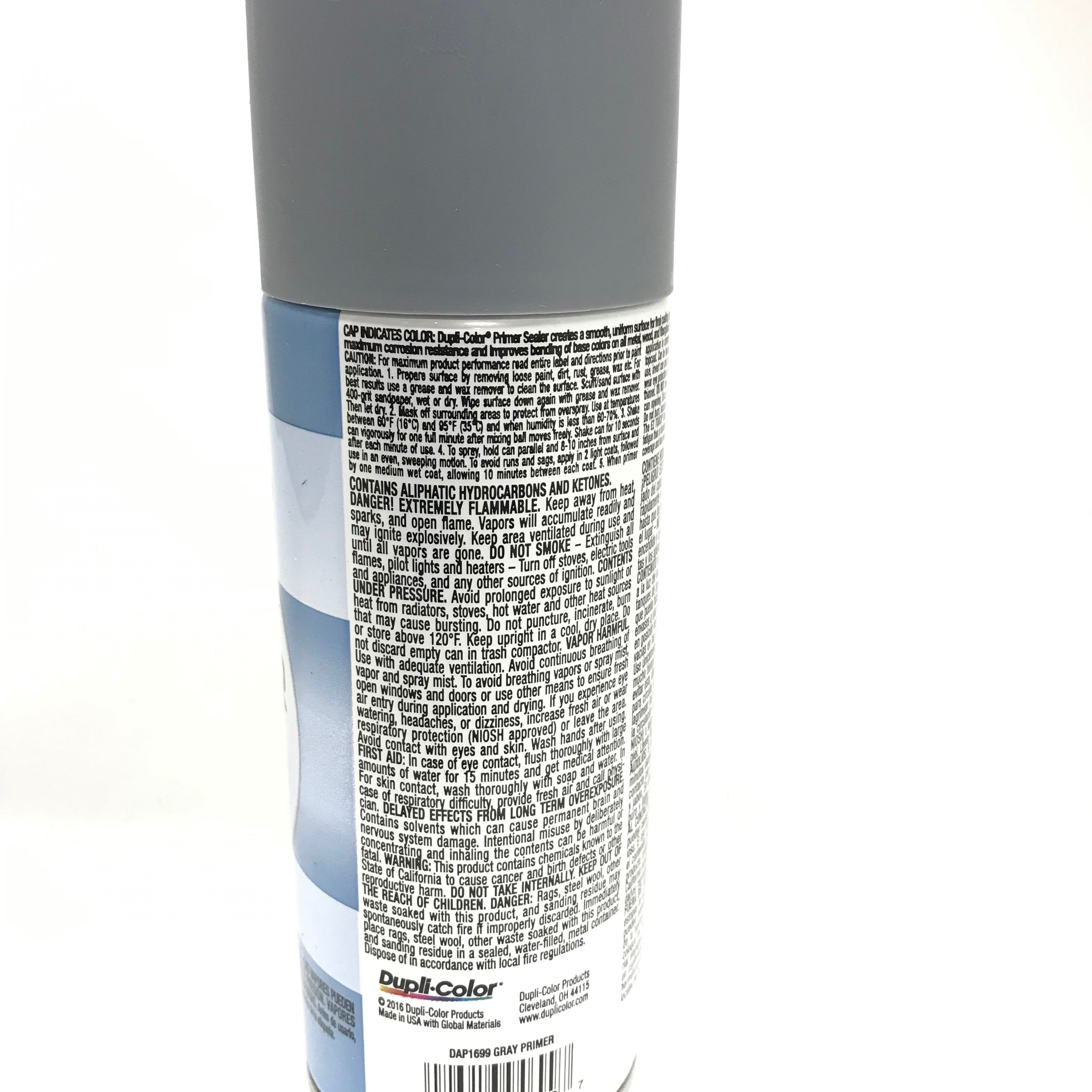 Dupli Color DAP1699 Gray Paint Primer, 12 oz, 6 Pack