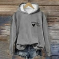 thumbnail image 4 of Black_Friday&Cyber/Monday Womens Clothing Under $10.00 Yuxingfu Women'S Casual Fall and Winter Long-Sleeved Fashion Printed Hooded Tops Sweatshirt, 4 of 6
