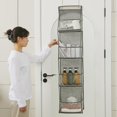 thumbnail image 2 of Hyasfey Storage Hanging Bag Organizer Strong Load-Bearing Large Capacity Simple Installation Multipurpose Storage Holder with Metal Hooks, 2 of 8