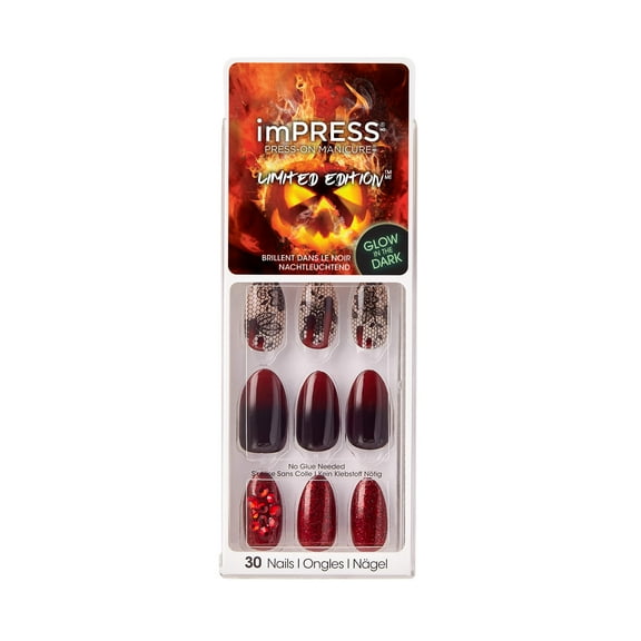 imPRESS Press-on Manicure Kit - Halloween Designs in Run Away