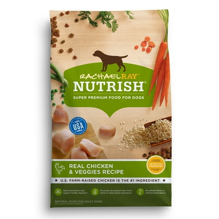 Creole Chicken Recipe - Rachael Ray Nutrish Natural Dry Dog Food, Real Chicken & Veggies Recipe, 14 lbs