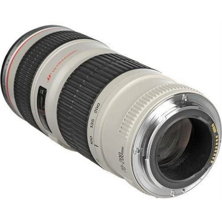 Canon EF 70-200mm f/4L USM Lens Bundle with Accessory Kit (17