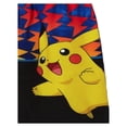 thumbnail image 3 of Pokemon Boys Bathing Suit Kids Pikachu Swim Trunks Size 5-6  Black, 3 of 4