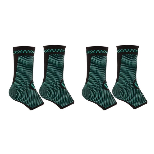 Eigraketly Tobillera de 2 piezas, antideslizante, deportiva, elástica, transpirable, protección de compresión, Protector de soporte para lesiones Unisex METRO 2piezas Eigraketly CBP501846