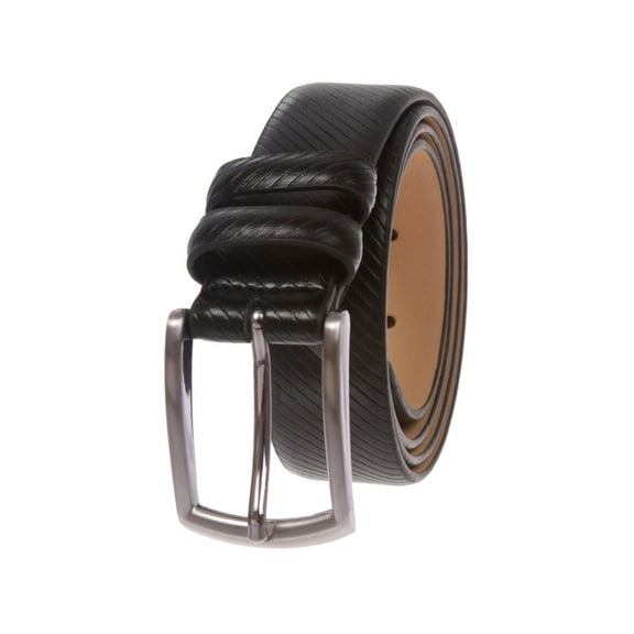 Men's 1 1/8" (30 mm) Classic Feather Edged Leather Dress Belt
