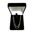 thumbnail image 4 of 10k Yellow Gold Mariner Link Chain Necklace, 1.7mm, 16", 4 of 4