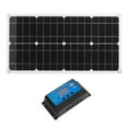thumbnail image 1 of Monocrystalline Solar Cell High Efficiency Solar Panel , RV RC Boat For Phones Battery Charging 10A,20A,30A, 1 of 8