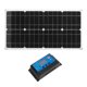 thumbnail image 4 of Panel solar USB, diseño exquisito del módulo de la célula solar del panel del cargador al aire libre del panel solar de 25W 18V, 4 of 8