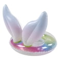 thumbnail image 4 of Flotador de piscina inflable, anillo de natació doble seguridad plegable lentejuelas plegables A Prueba de Fugas para Playas para Fiesta de Verano para Fiestas en la Piscina, 4 of 7