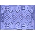 thumbnail image 1 of Ahgly Company Indoor Rectangle Persian Blue Traditional Area Rugs, 8' x 10', 1 of 4