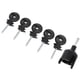 thumbnail image 4 of Aislador autorroscante, 50 piezas Aislador de cerca eléctrica Poste de anillo de cerca Aislador de poste de madera Aisladores de anillo atornillados de cerca eléctrica Construcción robusta, 4 of 8