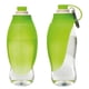 thumbnail image 2 of Botella portátil para beber para perros, dispensador de agua potable de viaje reversible y ligero para perros, cachorros y gatos, hecho de silicona de grado alimenticio sin BPA, color verde, 2 of 7