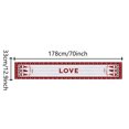 thumbnail image 3 of Drapeaux de Table Décorés pour Réunions de Famille de la Saint-Valentin Décoration de Table de Cuisine Rétro Intérieur Extérieur, 3 of 7
