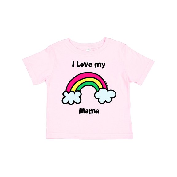 Inktastic I Love My Mama Boys or Girls Toddler T-Shirt