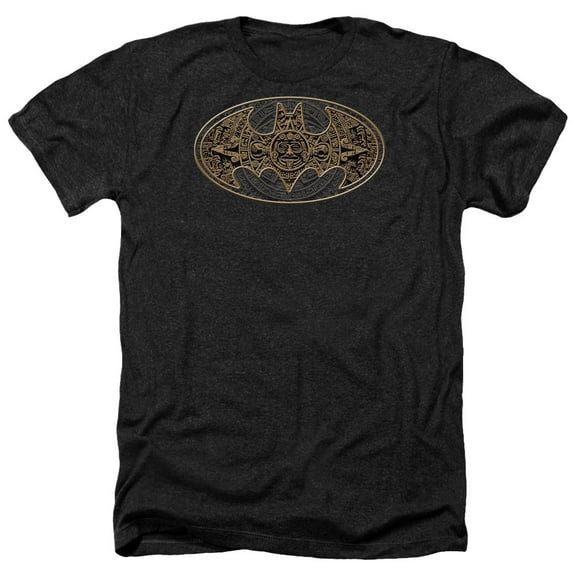 Batman - Aztec Bat Logo - Heather Short Sleeve Shirt - Small