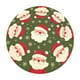 thumbnail image 2 of Tapete Circular Navideño Yhl250922003 | Alfombra de 60 Cm con Diseño de Copos de Nieve | Reverso Antideslizante de Vellón de Cristal Duradero | Alfombra para Entrada, Sala de Estar y Fiestas Navideña, 2 of 6