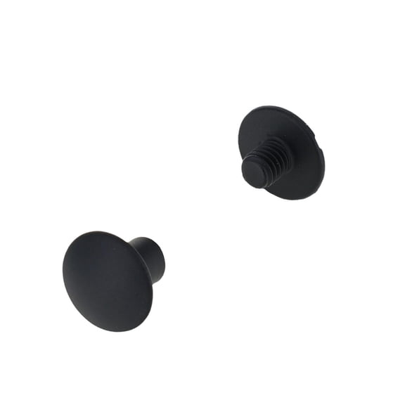 Chicago Screws, Dome Cap, Black Matte, Solid Brass-LL (50 per bag), Multiple Sizes