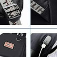 thumbnail image 3 of School Backpack Girls Satchel Boys School Bag with Ergonomic Design Backpack Campus Backpack Nylon Waterproof Daypacks Women Leisure Backpack Teenager Backpacks Fashionable School Bag, 3 of 7