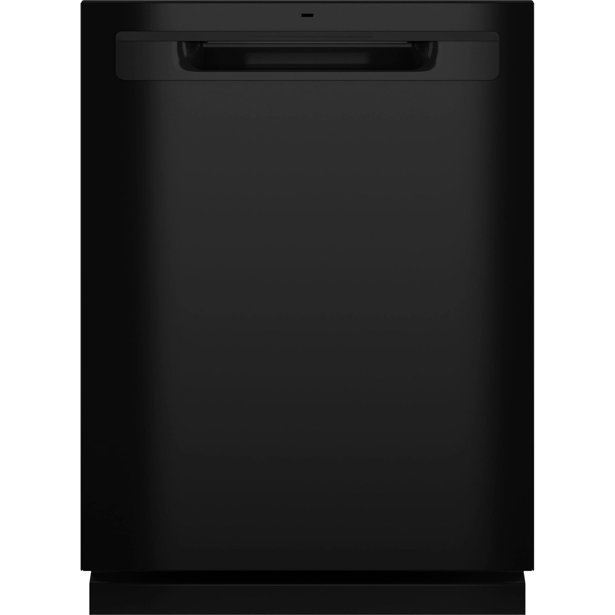GE Top Control with Plastic Interior Dishwasher Sanitize Cycle & Dry Boost - GDP630PGRBB