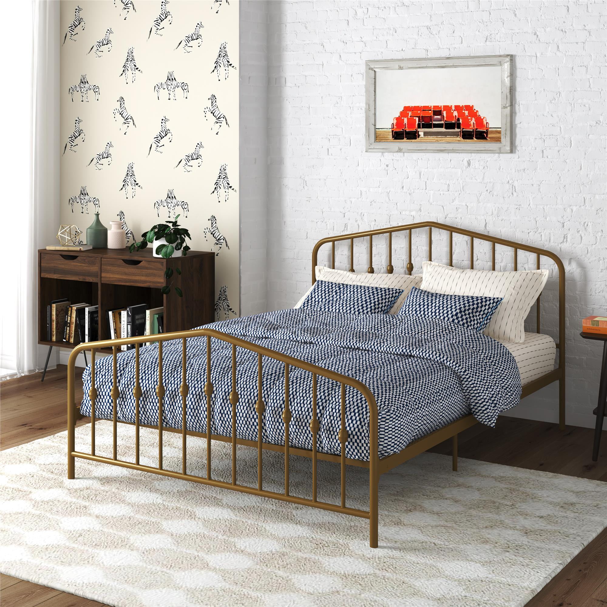 Novogratz bushwick metal bed deals