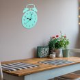 thumbnail image 4 of Reloj despertador de madera para habitación infantil, estilo nórdico, decorativo, para dormitorio, cocina, oficina, silencioso, rústico, estilo granja., 4 of 7