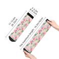 thumbnail image 4 of Pofeuu Tropical Pitaya Print 30cm Socks, Adult Running Hiking Socks for Youth and Adult, 4 of 7