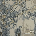 thumbnail image 4 of Natural Taupe Marbled Pattern Throw Pillow, 4 of 5