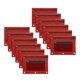 thumbnail image 1 of 12pc Cloth Eyelet Binder B5 Office Storage File Bag With Three Holes And Zipper Pen Bag, 1 of 3