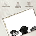 thumbnail image 6 of Elephant Stock Adorable Puppies Wall Art - Horizontal Canvas Wall Art - Living Room Wall Decor - Animal Canvas - White And Black Decor - 24" x 16", 6 of 8