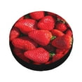 thumbnail image 2 of Kdxio Spare Tire Cover for RV Trailer, Waterproof Wheel Cover,Camper Spare Tire Cover Fit for Rv SUV Truck Travel Trailer 15 inch-Strawberry Red, 2 of 8