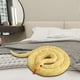 thumbnail image 3 of Juguete de peluche de Serpiente de simulación Yotijar Almohada de Serpiente Amarillo 300cm, 3 of 9