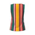 thumbnail image 5 of Gaeub Vertical Stripes Women's Workout Tank Tops Lightweight Sleeveless Shirts for Women for Athletic Running Tennis Yoga - Medium, 5 of 9