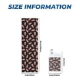 thumbnail image 3 of Lsque Popcorn Printed Cooling Towel (40"x 12"), Ice Towel, Microfiber, Soft Breathable Chilly Towel for Yoga, Sport, Gym, Workout, Fitness, Running, 3 of 9