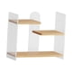 thumbnail image 2 of Estante para tazas de MDF acrílico, estante de exhibición para estación de café con estantes multicapa y Ondulación del color de la madera, 2 of 7