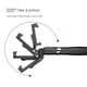 thumbnail image 3 of Bluetooth Selfie Stick Control Remoto Trípode Handphone Live Photo Holder Trípode Cámara Autodisparador Artefacto Varilla seitruly EL011809-00, 3 of 4