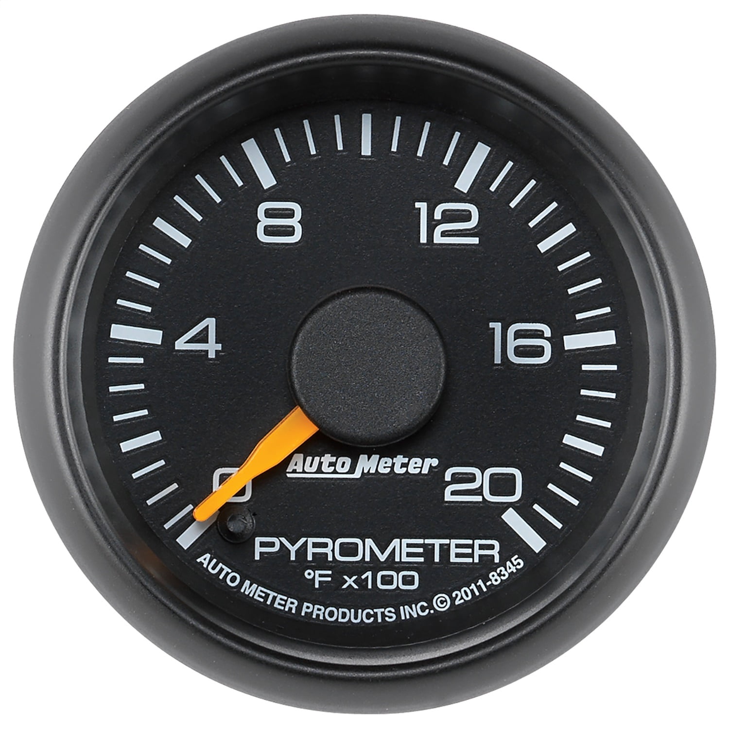 Auto Meter 3441 Sport-Comp Mechanical Oil Temperature Gauge - 2-1/16", 100-300°F, With Sender