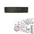 thumbnail image 4 of Mercedes W204 Front License Plate Bracket 2048170378 for C180 C200 C250 C300 C350, 4 of 5