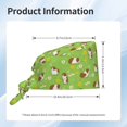 thumbnail image 5 of Gaeub Guinea Pigs Print Cleaning Working Cap,Unisex Scrub Cap Nurse Hat,No-Slip Scrub Cap for Men & Women, 5 of 7