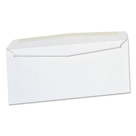 Business Envelope, #10, Monarch Flap, Gummed Closure, 4.13 X 9.5, White, 500/box | Bundle of 5 Boxes