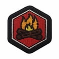 thumbnail image 1 of Less Than 5 Stickers Finally Home Patch Never Stop Exploring | Outdoor Backpack Patch Hiking Patch Nature Badge Badge, 1 of 5